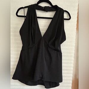Banana Republic Black Sleeveless Top